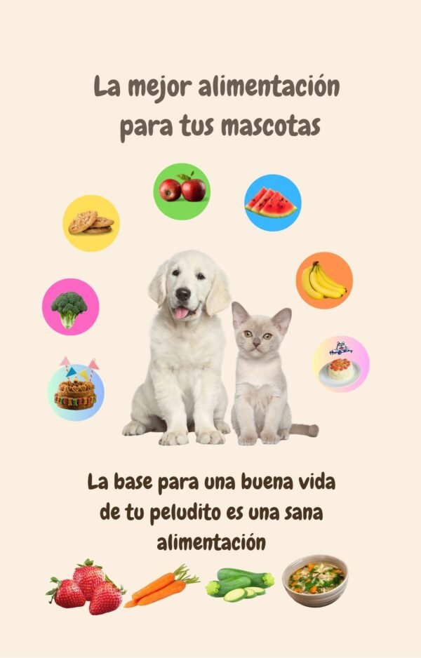 imagen de portada de recetario canino