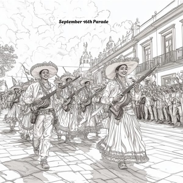 México Shines on Its Own, Coloring Book, en PDF - Imagen 3